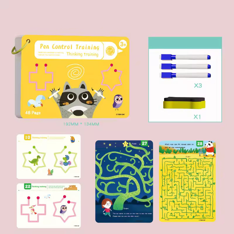 JoySteps Reusable Tracing Book™