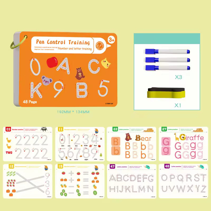 JoySteps Reusable Tracing Book™