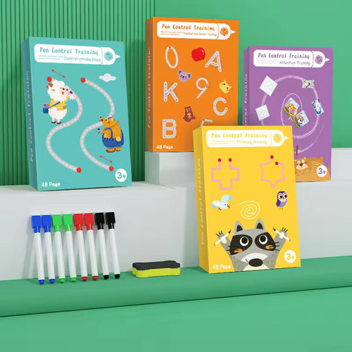 All 4 JoySteps Reusable Tracing Books™