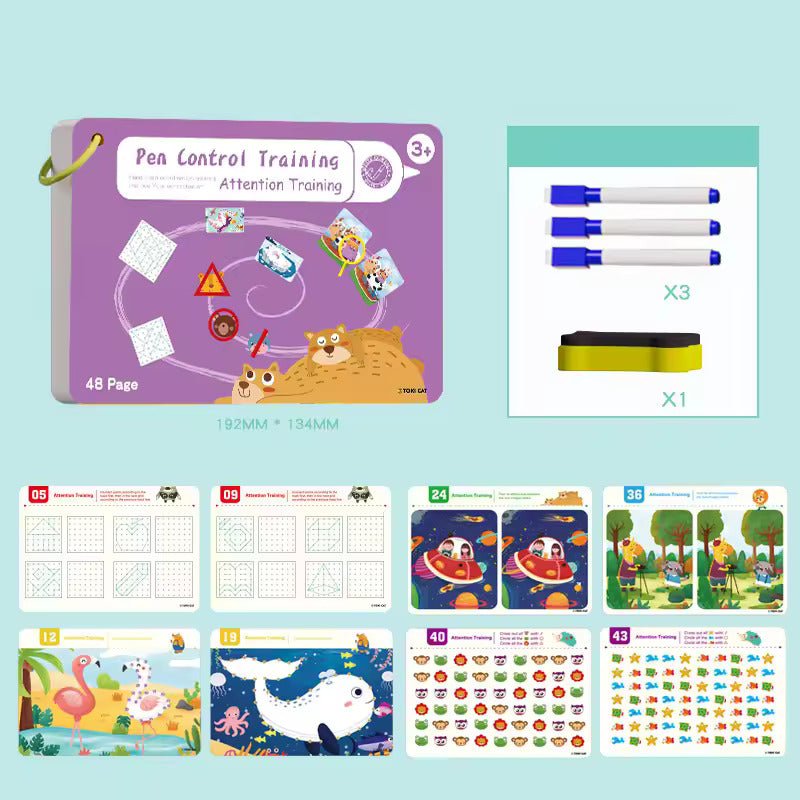 JoySteps Reusable Tracing Book™